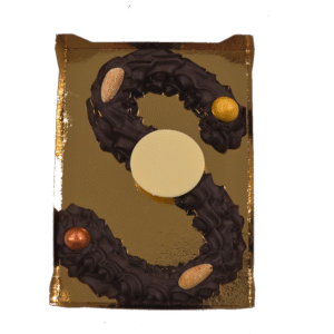 Pure chocolade letters