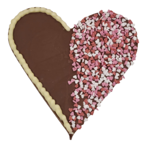 Chocolade hart melk