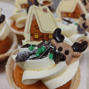 Kerst cupcake
